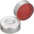 Cp Lab Safety. Wheaton® 20mm Crimp Seal, Center Tear-Out Aluminum, PTFE/Rubber, Case of 1000 224223-01